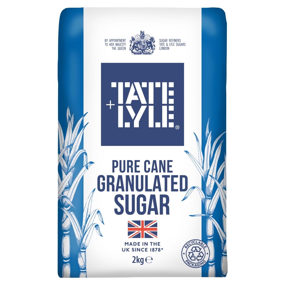 Tate & Lyle 2kg Granulated Sugar Paper Bag