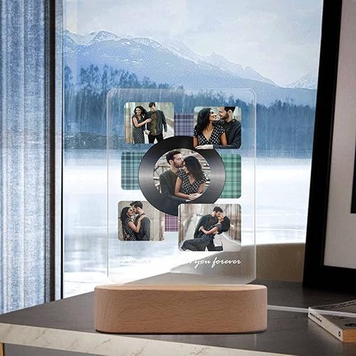 Miniatura 3 de Placa de Spotif personalizada con código de Spotif escaneable, regalos de fotos personalizados, cubierta de álbum de canciones acrílicas, regalos