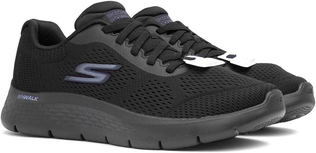 Skechers Men's Go Walk Flex Remark Sneaker | Air-Cooled Goga Mat Insole, Ultra Go Cushioning, Flex Pillars, Bungee Laces, Machine Washable