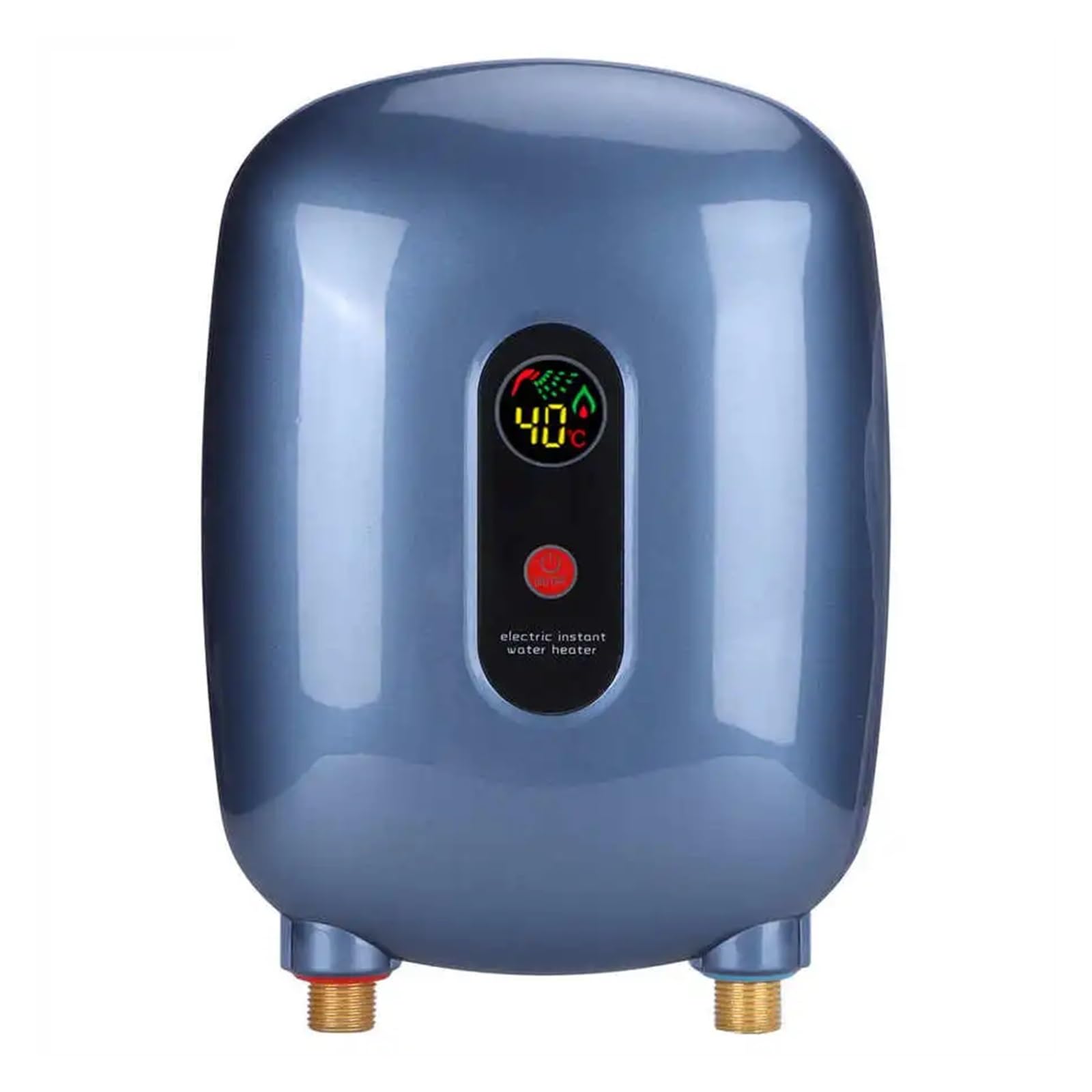 Mooilko Blu Intelligent Water Heater Household Mini Electric Water Heater Instant Tankless Water Heater Heating Machine Easy To Use(,220 5500W)