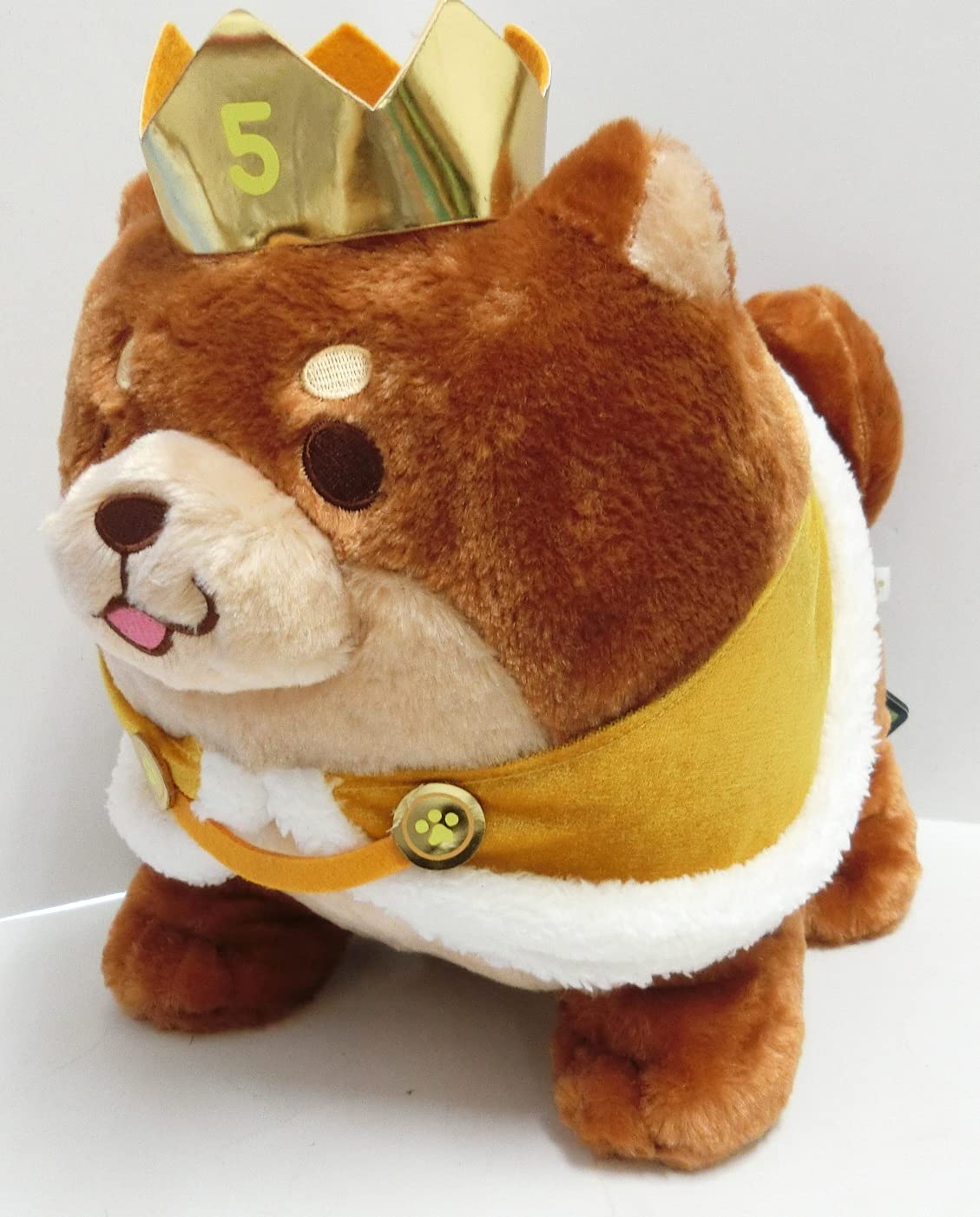 Amazon.co.jp: 忠犬もちしば 5周年BIGぬいぐるみ 【つな】 単品