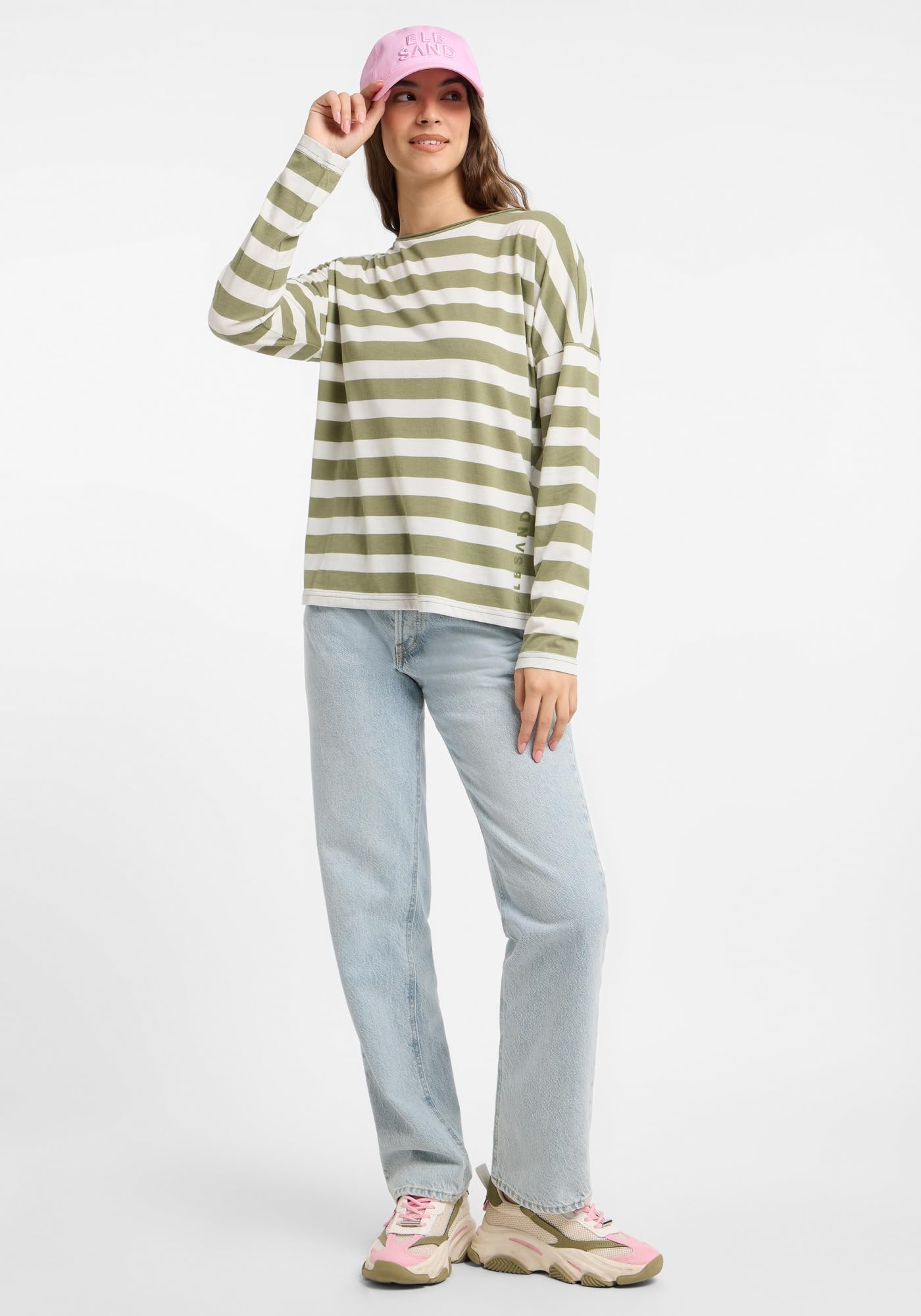 Elbsand Damen Longsleeve ESWMilia Langarmshirt mit Streifen