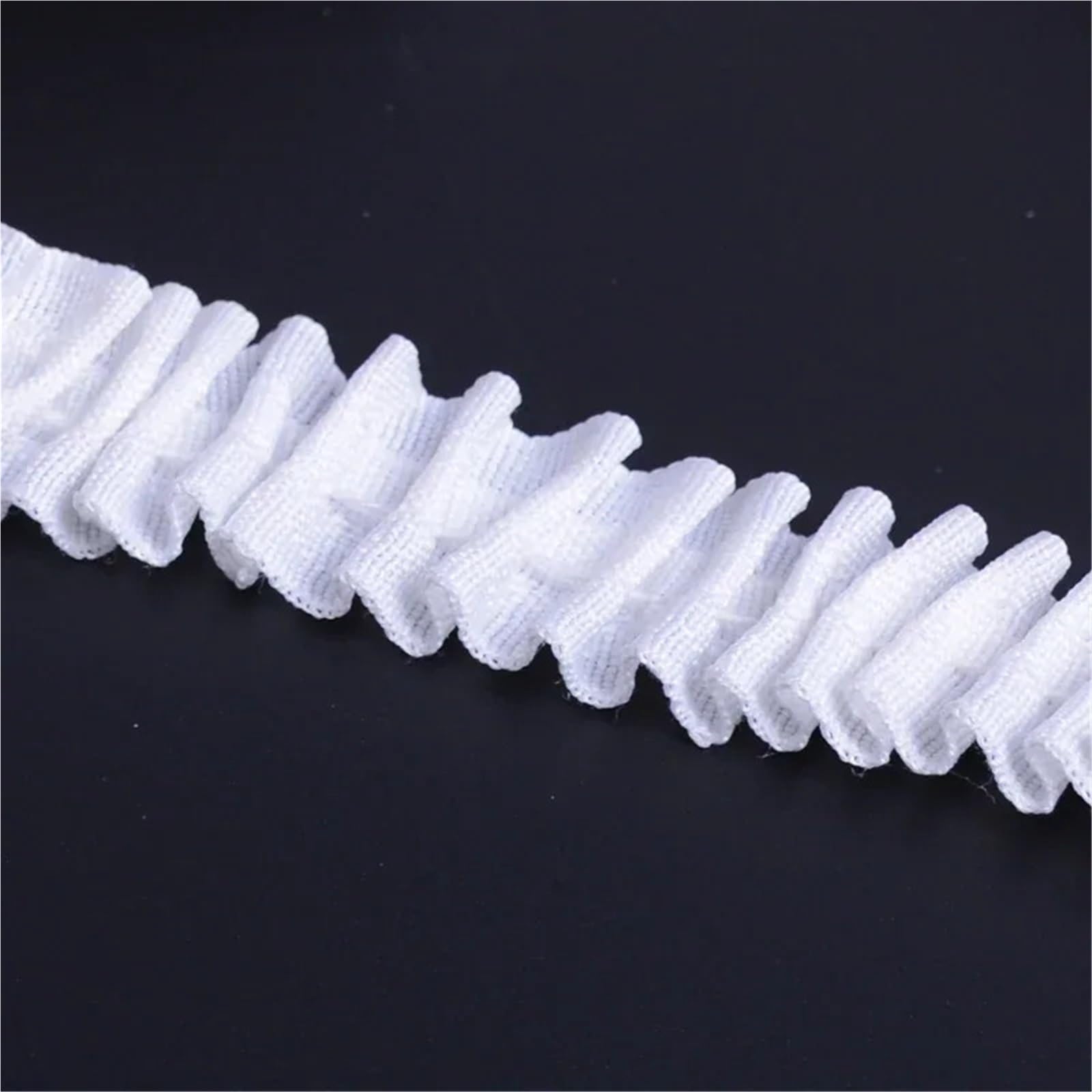 Rufflette pour Rideaux Bande plissée for Rideau supérieur à œillets Blancs, Accessoires for Tringle Poche(30mm Width,26 Meters)