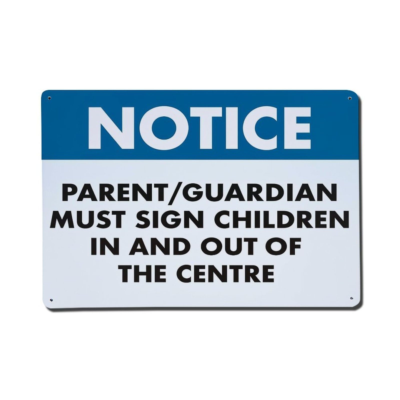 Nestemfo Vintage Notice Parent Guardian Must Sign Tin Sign Metal Sign, Living Room,Bar, Home, Bedroom Wall Decor,Retro Metal Poster 8X12 Inches