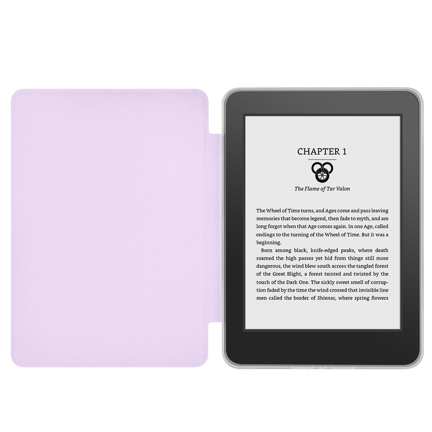 Custodia per Kindle Paperwhite da 6" (7a generazione 2015), ultra trasparente, morbida e flessibile, in TPU trasparente, con funzione di accensione/spegnimento automatico, per Kindle Paperwhite - 3