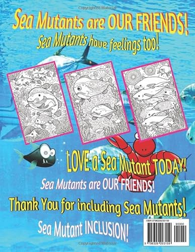 Sea Mutant Mandalas Celebrating Sea Mutant Inclusion: Discovering Beauty in Sea Mutant Diversity (ON