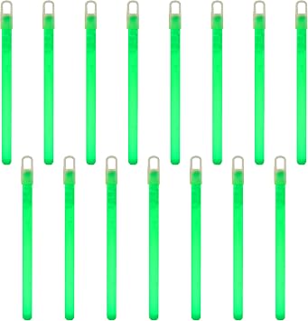 M-Tac 6 Emergency Glow Sticks 12 Hour Chem Light Sticks for Camping, Tactical, Safety, Marine & Survival Kits