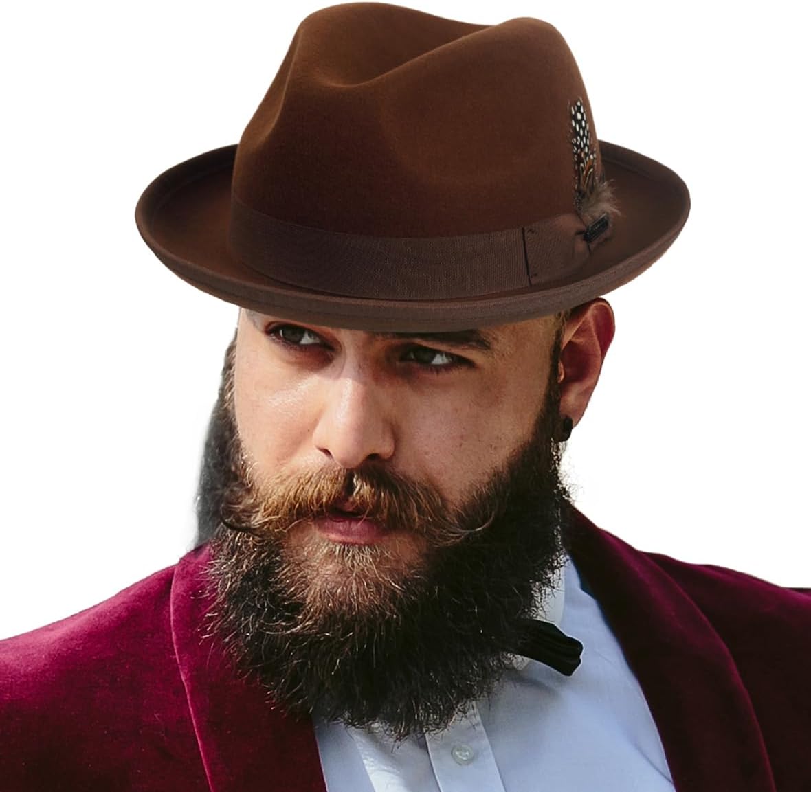 VECRY Wool Fedora Hats for Men Women Felt Church Jamaica Ubuy