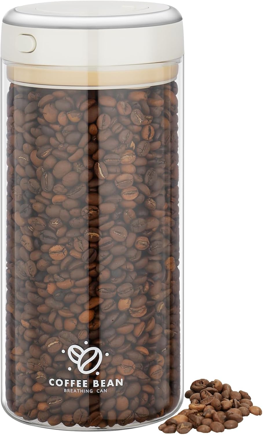 Contenedor de Almacenamiento de Café Hossejoy 1.7L con Válvula CO2