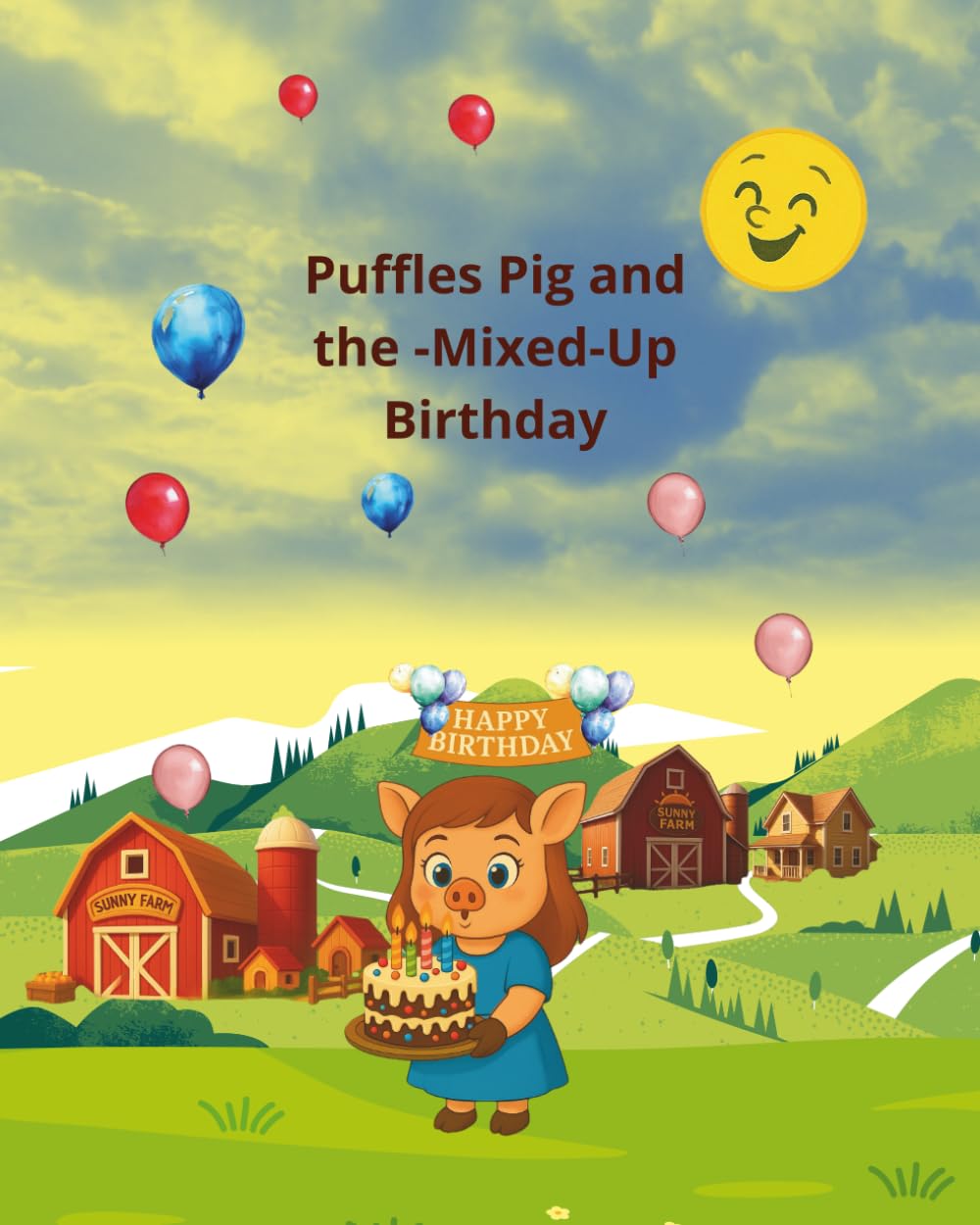 "Puffles Pig and the Mixed-Up Birthday": Bedtime Story for Children Ages 4-8: 1 (Puffles' Adventures)