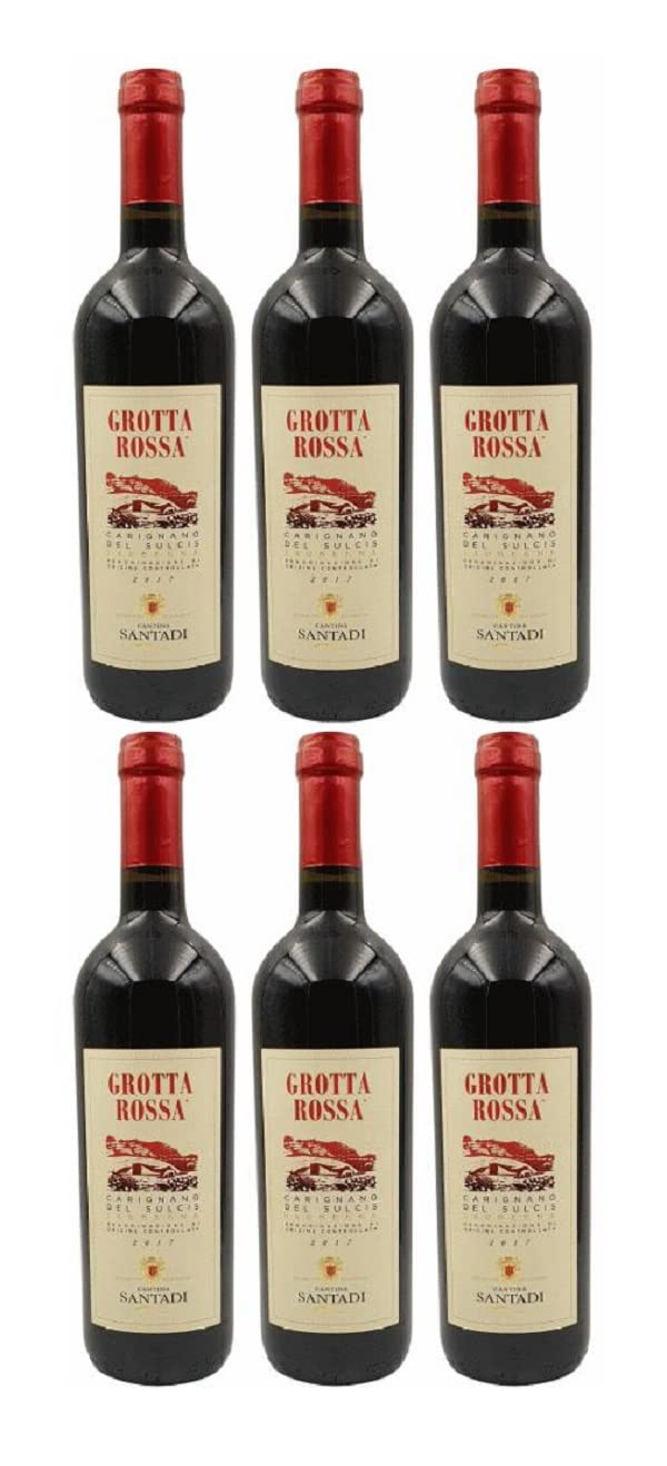 Cantina di Santadi Grotta Rossa DOC Carignano Trocken (6 x 0.75 l)