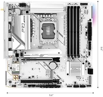 Amazon | Asrock B760M Pro RS WiFi ホワイト Intel Micro ATX Amazon | Asrock B760M Pro RS WiFi ホワイト Intel Micro ATX