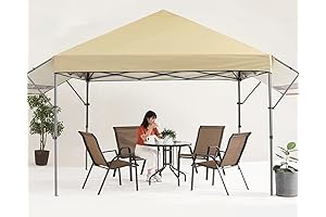MASTERCANOPY 10x17 Pop-up Gazebo Canopy Tent with Double Awnings