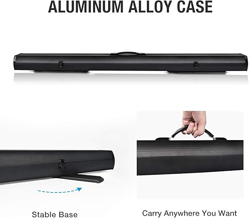 Miniatura 5 de Tamaño de pantalla verde mejorado de 61.1 x 72.5 pulgadas, versión actualizada, marco base de panel Chromakey plegable, todo en uno, diseño