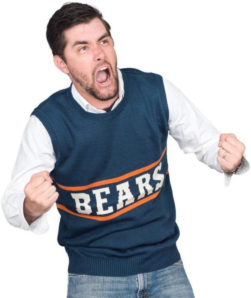 SNL Da Bears Chicago Adult Vest Sweater