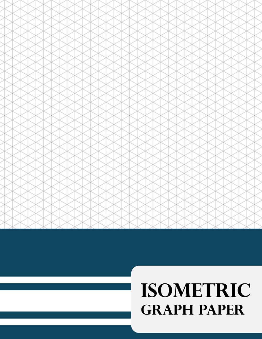 Amazon.com: Isometric Graph Paper: **8.5x11** Light Grey Print, 0.28