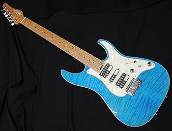 Amazon | SCHECTER SD-2-24-VTR-FM/ILB/RM Indigo Light Blue