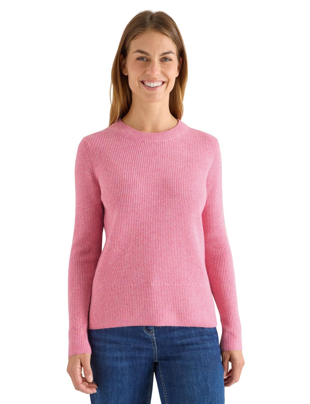 Cecil Damen Pullover mit Strukturdetails