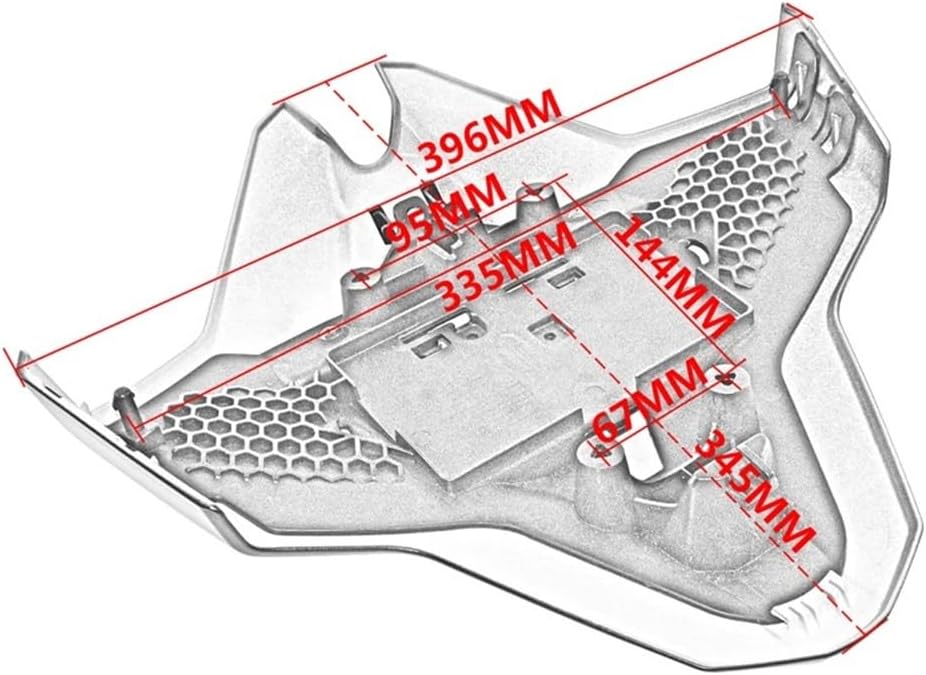 Rear Pillion Cowl Seat Back Cover Completes Rear Passenger Seat Cover Tail Section Fairing Cowl Back For S1000RR S 1000 RR 2023 2024