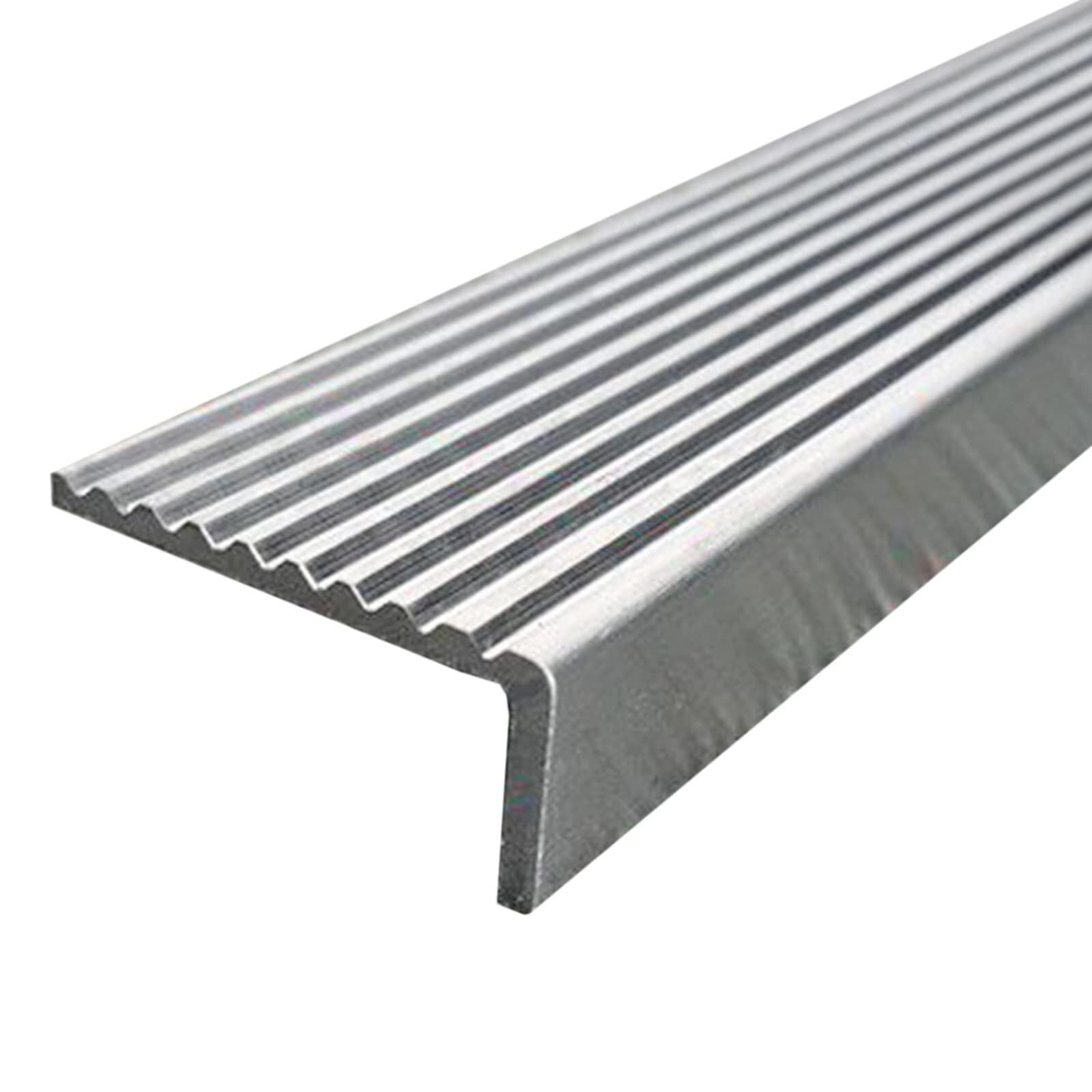 Borde antideslizante para escalera de 10 cm de ancho con perfil de vinilo duradero