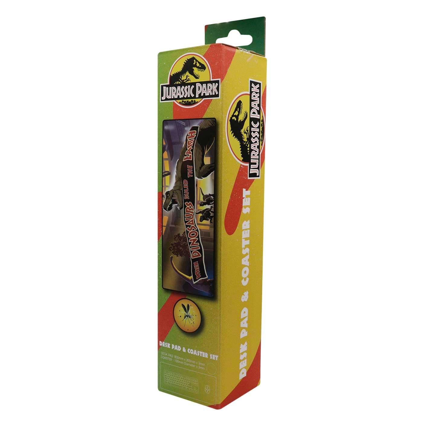 Jurassic Park XL Set sottomano e sottobicchiere