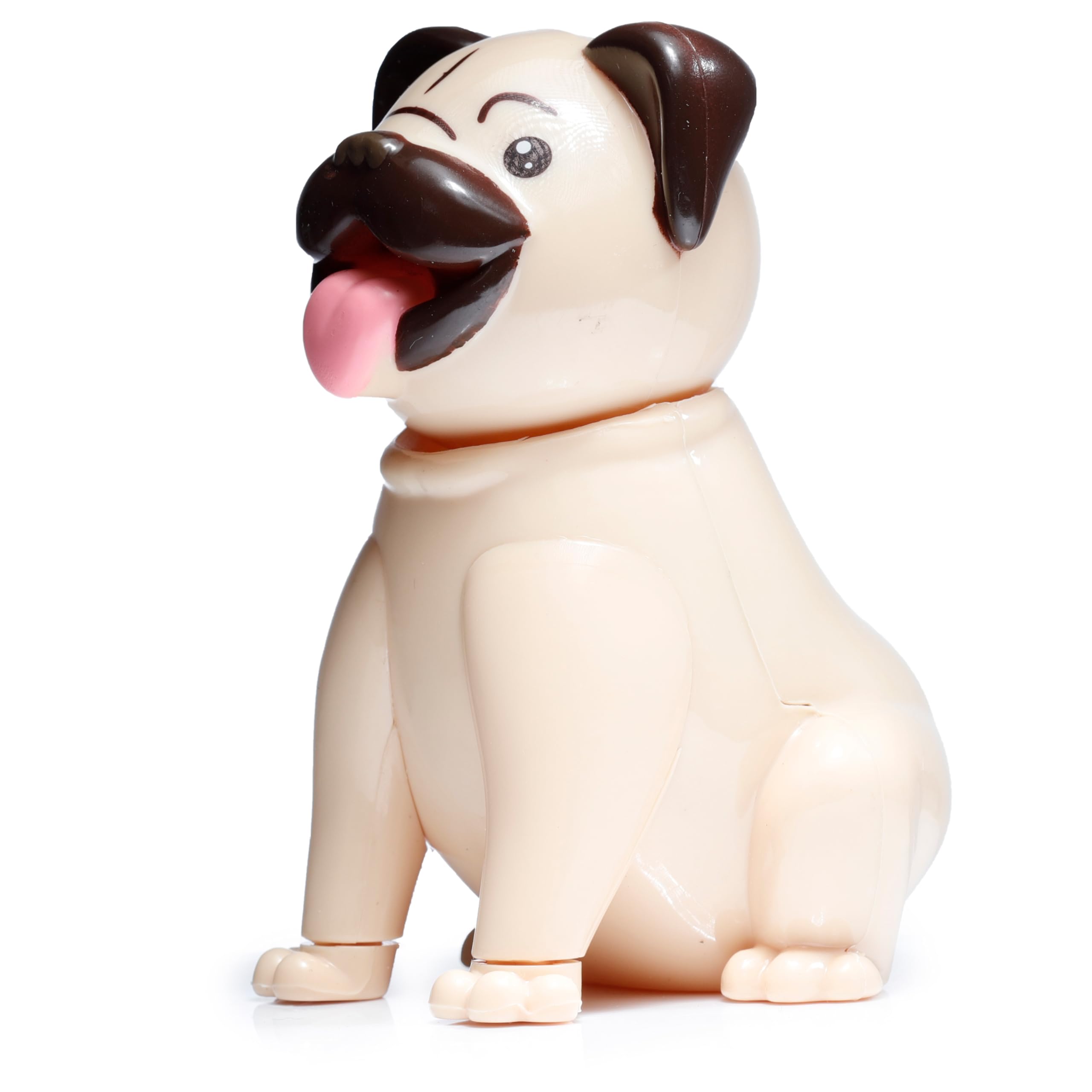 Puckator Mopps Pug Solar Pal, Home Office Table Desk Dashboard Car Decor Decoration, Gift Ideas - Image 2