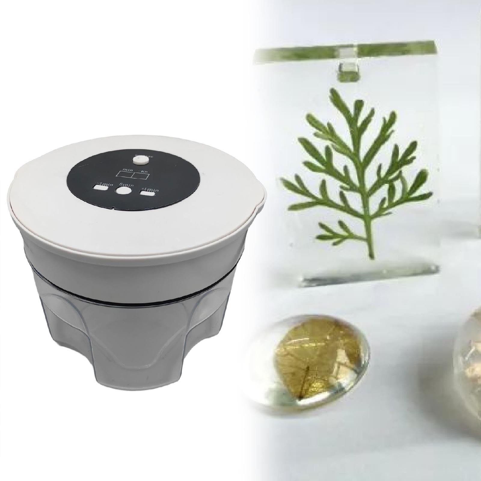 Fancyes Resin Bubble Remover Resin Airless Machine Portable Efficient Resin Supplies Bubble Removing Tool for Epoxy Resin Home Use