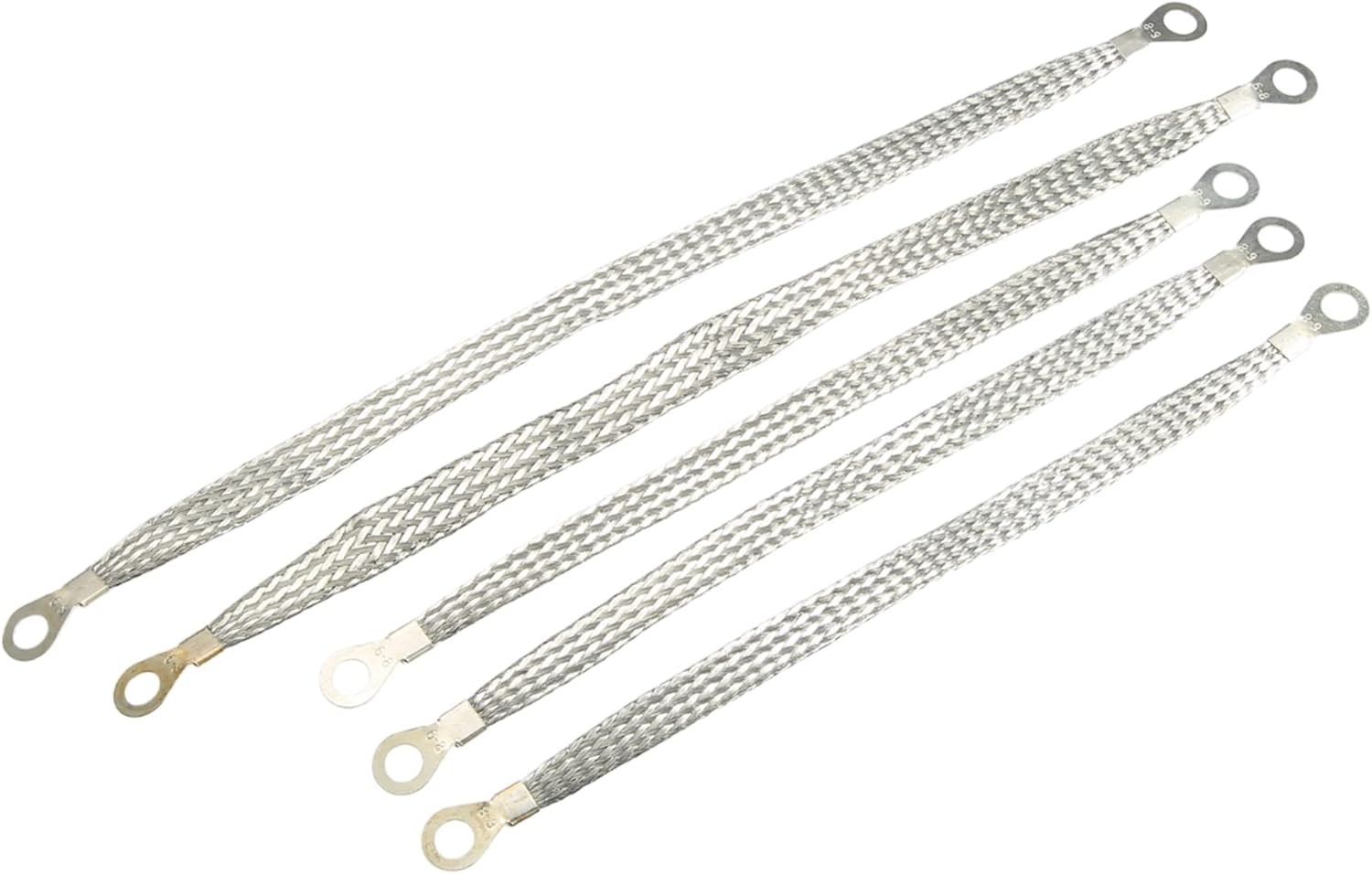 Hihaha Automotive Ground Strap / 3pcs 10"x 1/2" & 2pcs 13