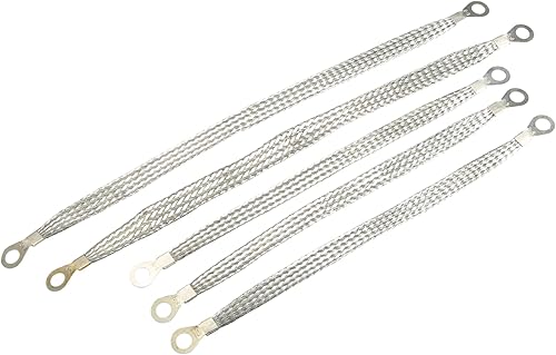 Correa de tierra automotriz3 piezas de 10 x 12 pulgadas y 2 correas universales de cable de conexión a tierra para vehículos de 13 x 12 pulgadas,