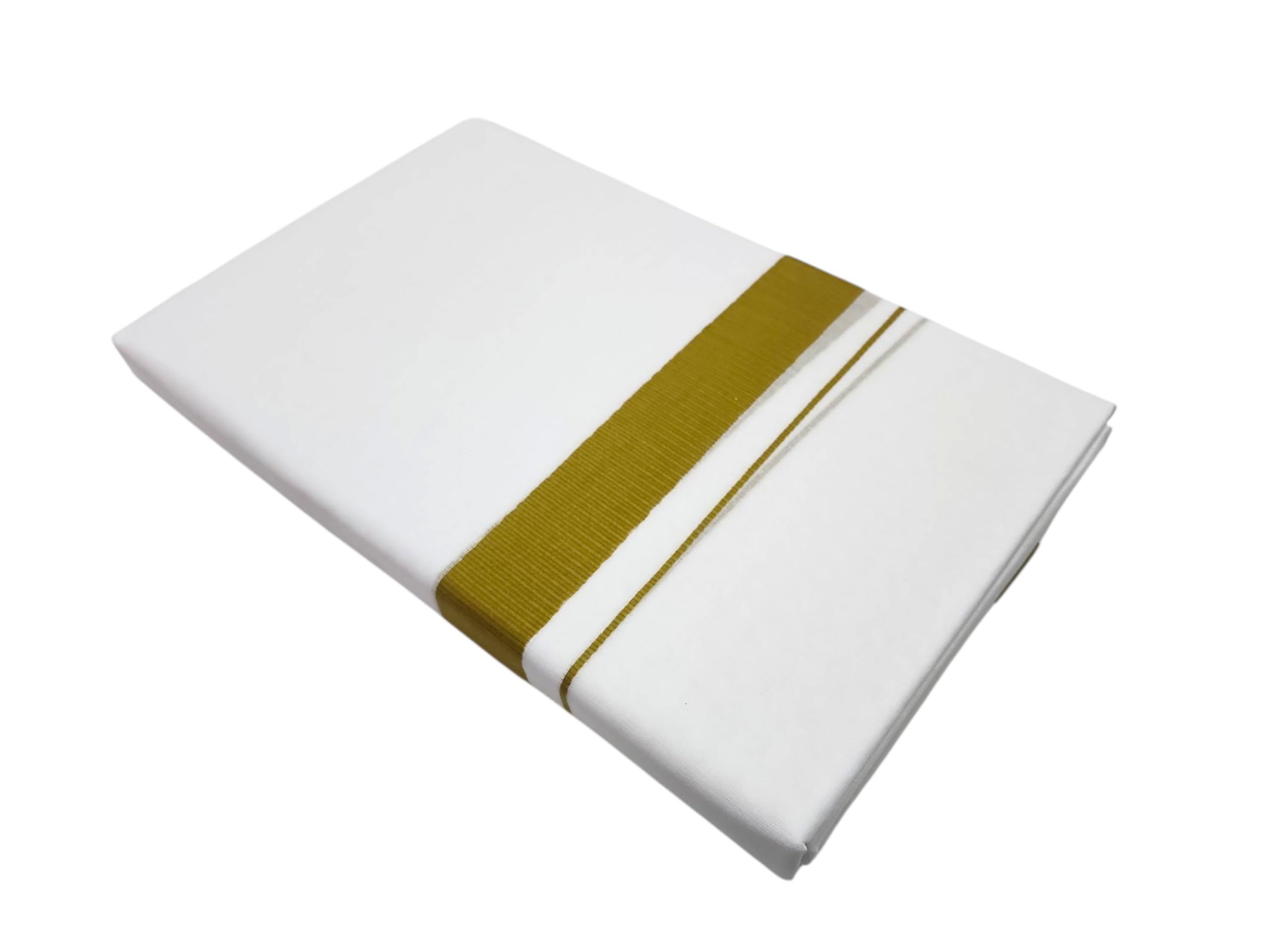 Mens Rich Cotton White Double Dhoti | Double Mundu Cotton-picture-15
