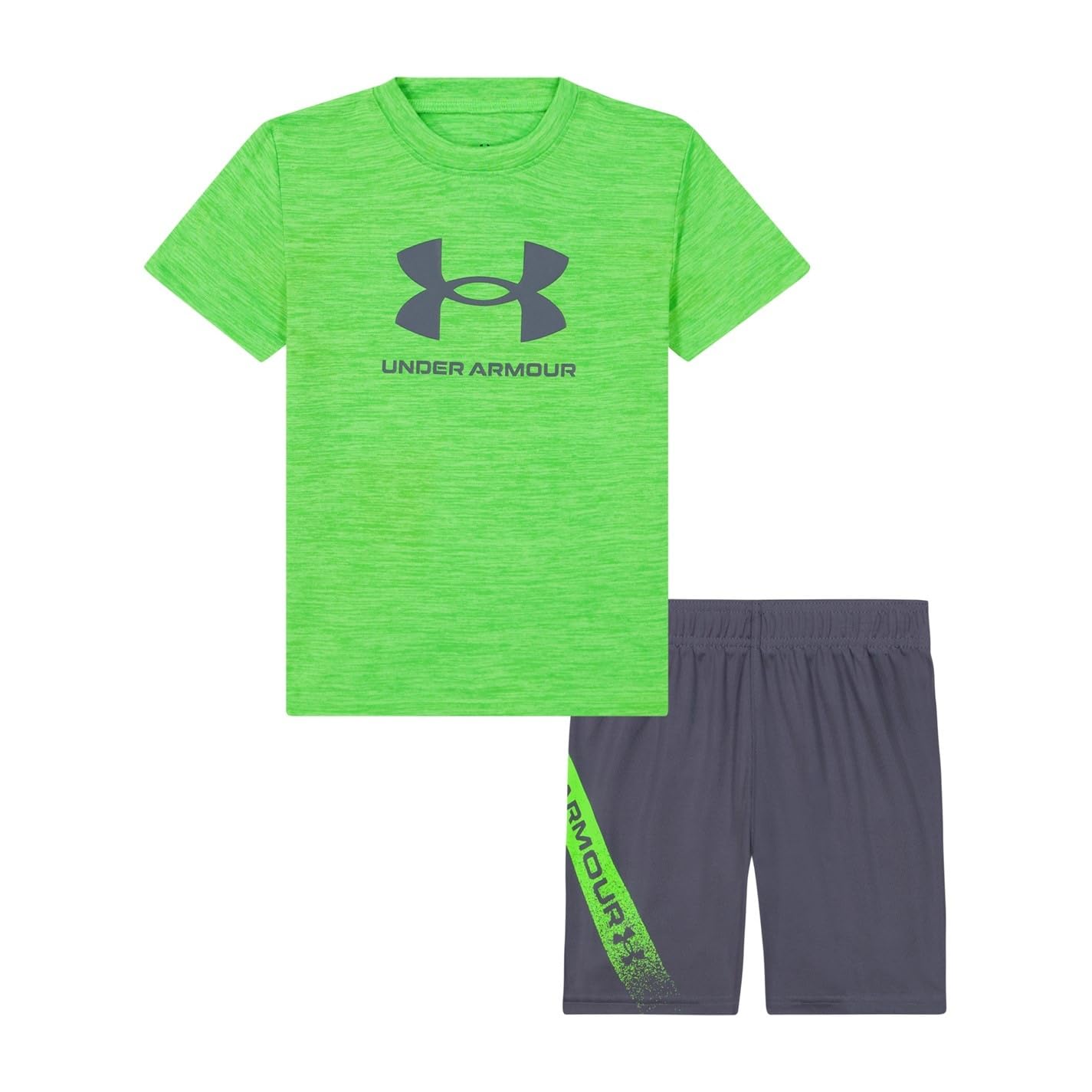 Under Armour Kids' Pack Tech T-Shirt Green Size 4