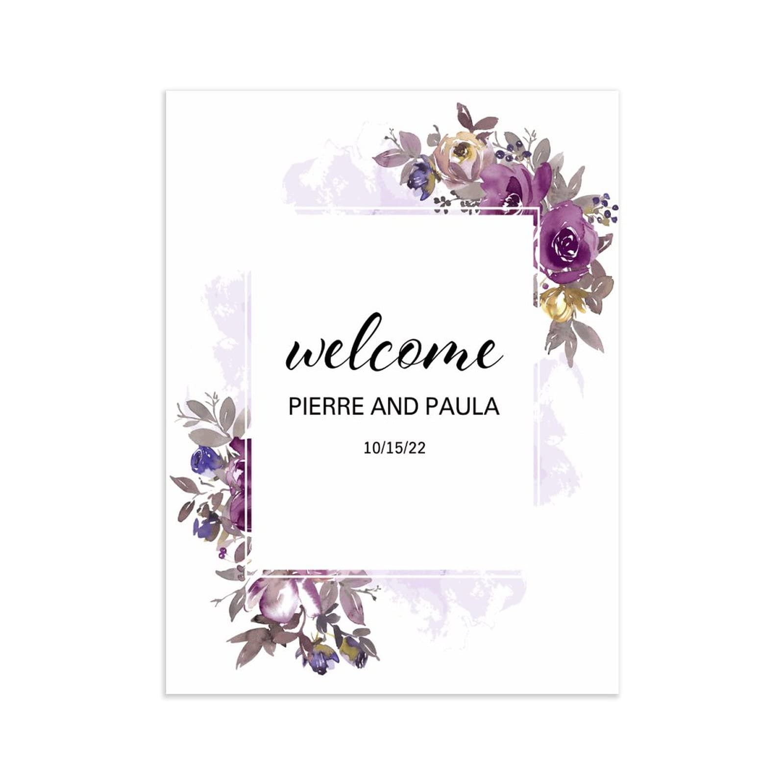 Wood Wedding Sign Personalized Wedding Sign Wedding Entrance