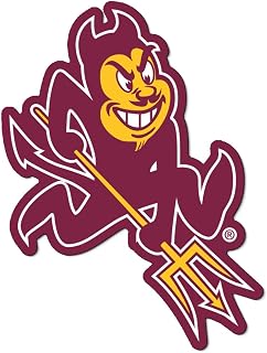 Arizona State University Primary Logo Premium 4" Die Cut Vinyl Sticker Decal for Cars Trucks Auto Windows