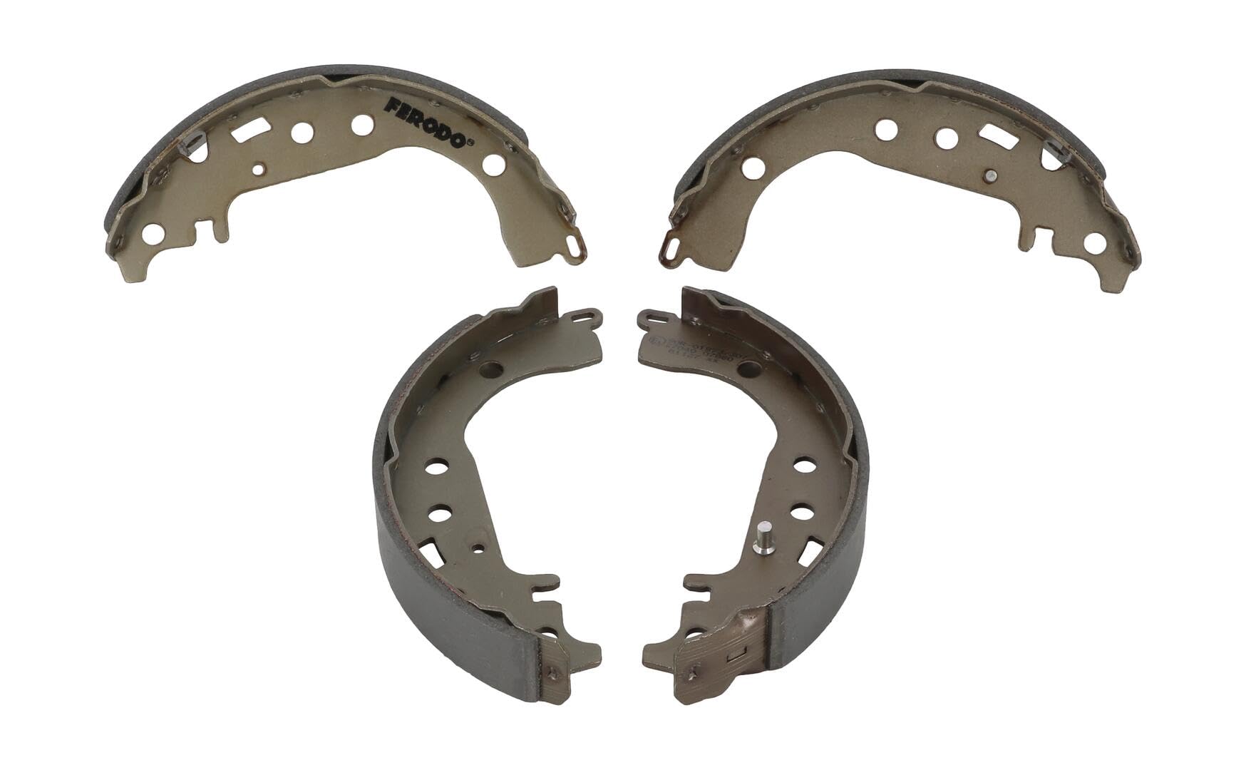 Ferodo FSB582 - Premier Kit Ganasce Freno - (confezione 4 pezzi) | Compatibile con: TOYOTA CELICA Coupe, CELICA Coupe, HILUX IV Pick-up, IQ, PRIUS Liftback, YARIS, YARIS, YARIS, YARIS VERSO