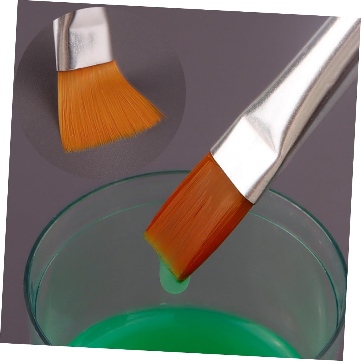 Ensemble de pinceaux pour détails fins, pinceaux d'artiste pratiques, ensemble de 6 pinceaux aquarelle, pinceaux de détail, peinture domestique, poignées robustes multifonctions pour la famille