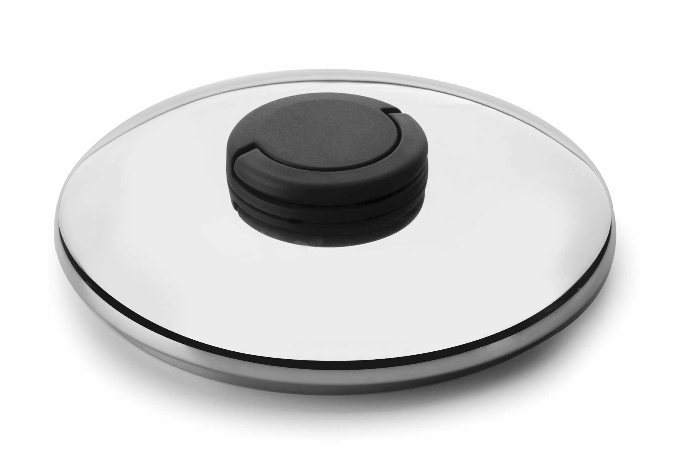 LACOR 85028 - Cacerola con Tapa Estudio 26 Acero Inoxidable - Profesional | En acero inoxidable, para guisos y cocciones uniformes; ideal para cocina profesional y uso diario en casa, para el día a día