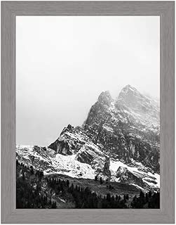 Premium 12 x 16 Rustic Gray Wood Frame (Derby) - coolthings.us