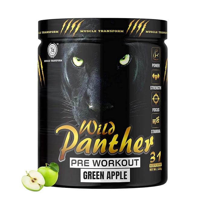 MUSCLE TRANSFORM Wild Panther Hardcore Pre-Workout - MUSCLE TRANSFORM Wild Panther Hardcore Pre-Workout -