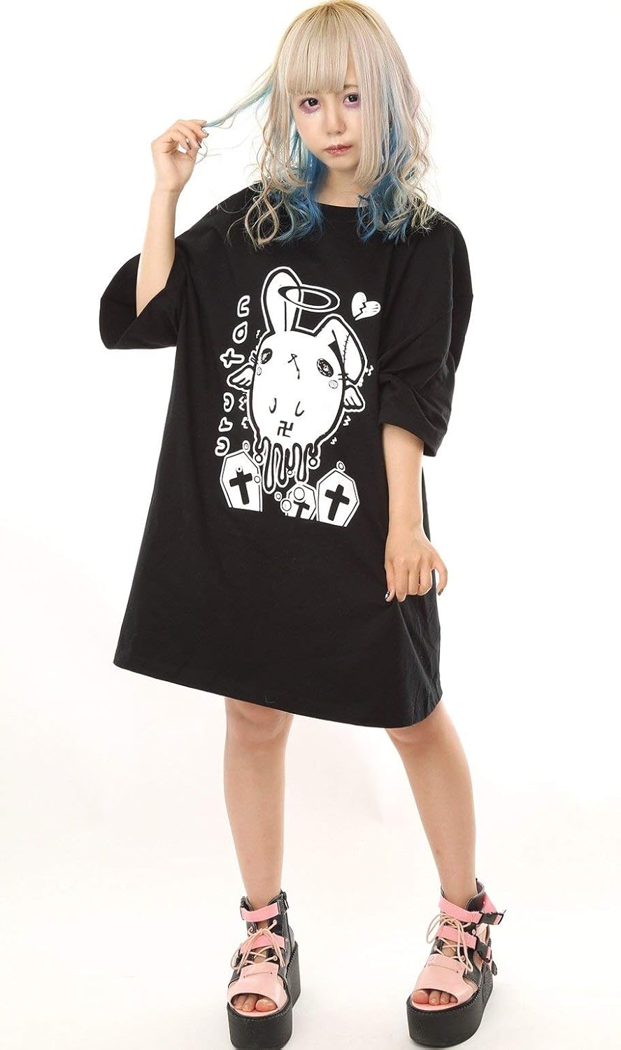 Amazon 大 うるたん Tシャツ メンズ レディースうさぎ 病み 闇 病みかわいい 大きいサイズ 黒 オリジナルプリント 通販 Amazon 大 うるたん Tシャツ メンズ レディースうさぎ 病み 闇 病みかわいい 大きいサイズ 黒 オリジナルプリント 通販