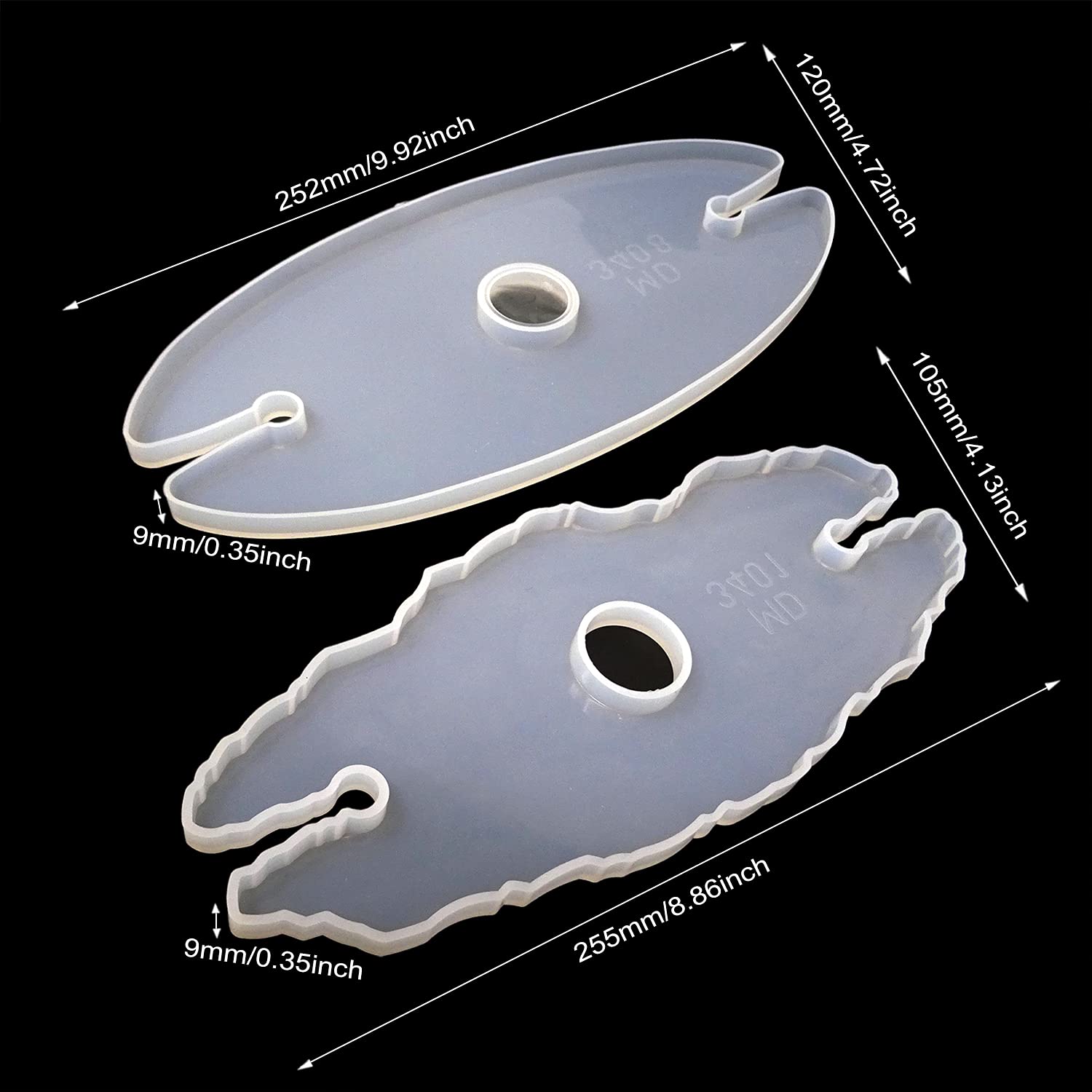 Amazon.com: Honbay 2PCS Silicone Wine Rack Molds - Resin Casting