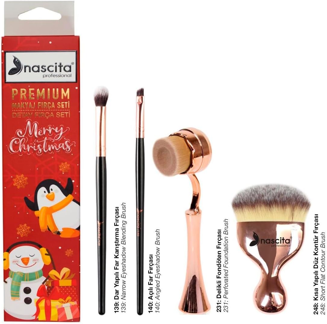 nascita Premium Christmas Makyaj Fırça Seti - 04