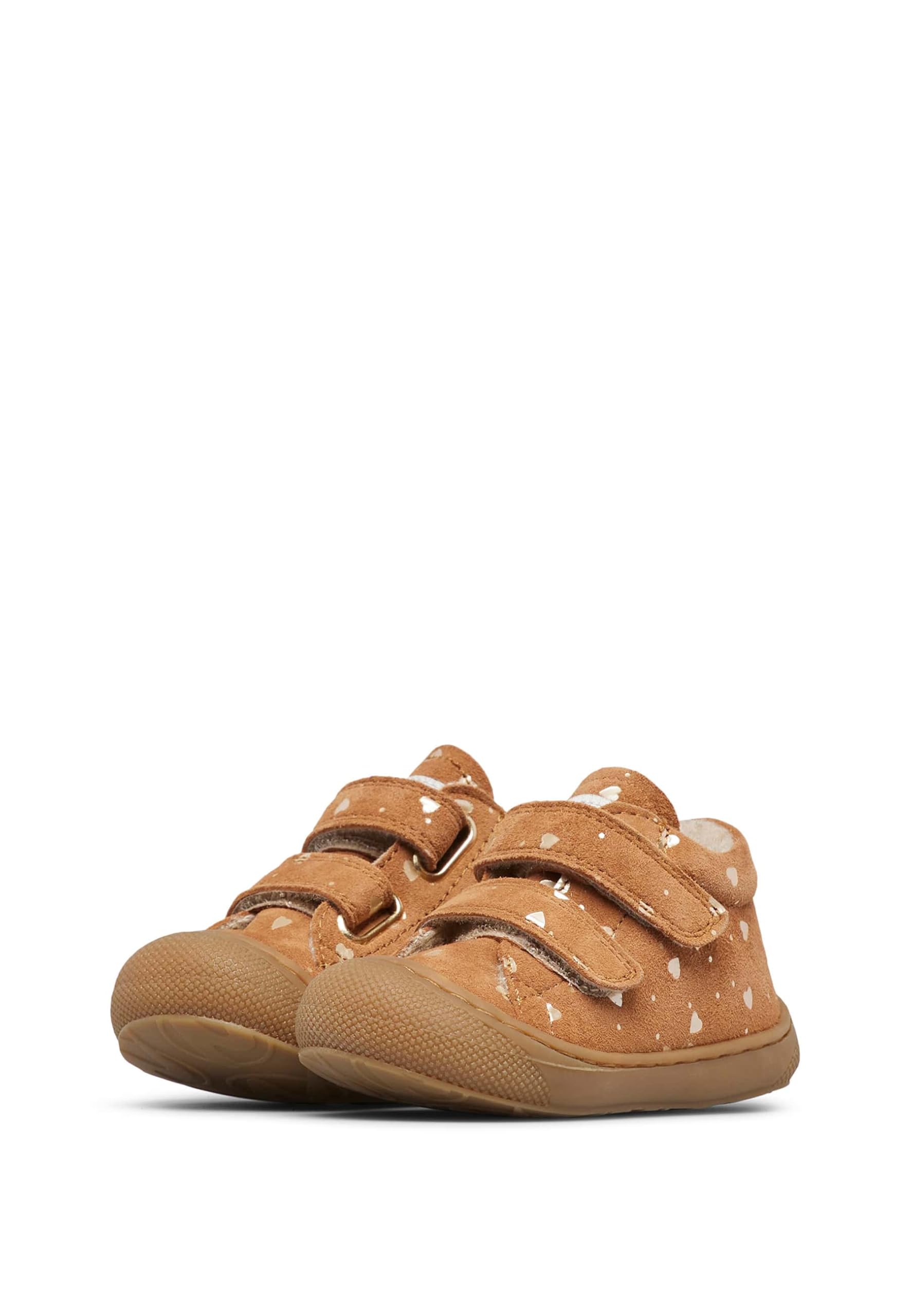 Naturino Chaussures Premiers Pas en suède, Marron- 25