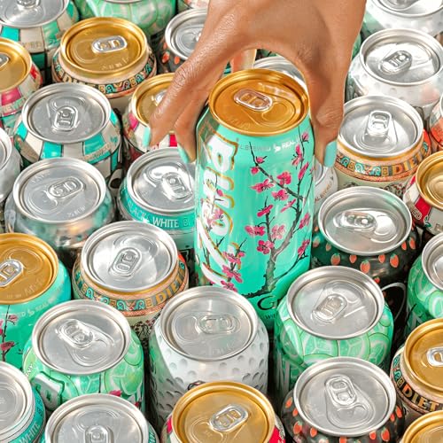 Image of AriZona Green Tea with Ginseng and Honey - Big Can, 22 Fl Oz (Pack of 12)