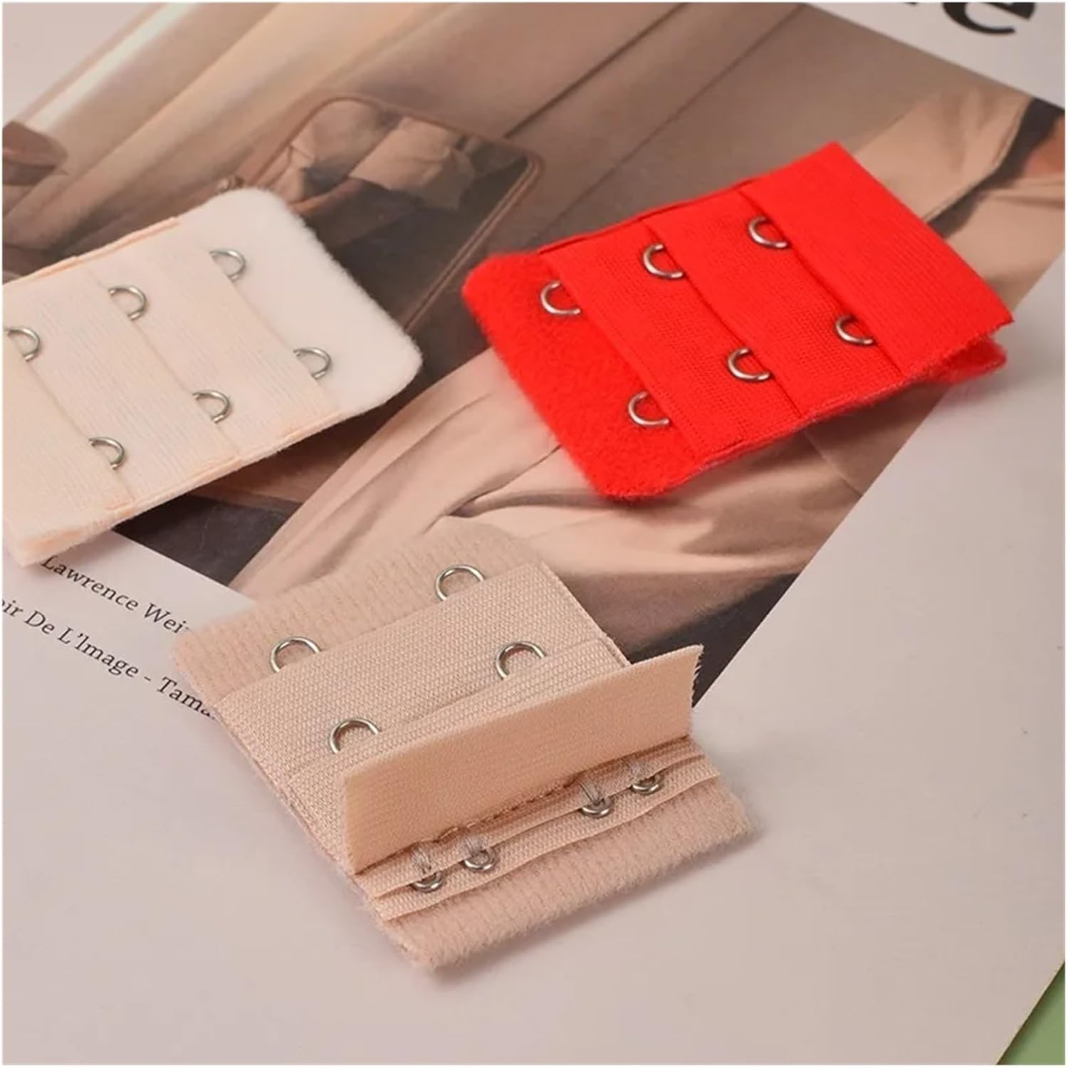 Bra Extenders 3 Hooks 40pcs Women Underwear Buckle Girls Bra Extender Strap Snaps Lady