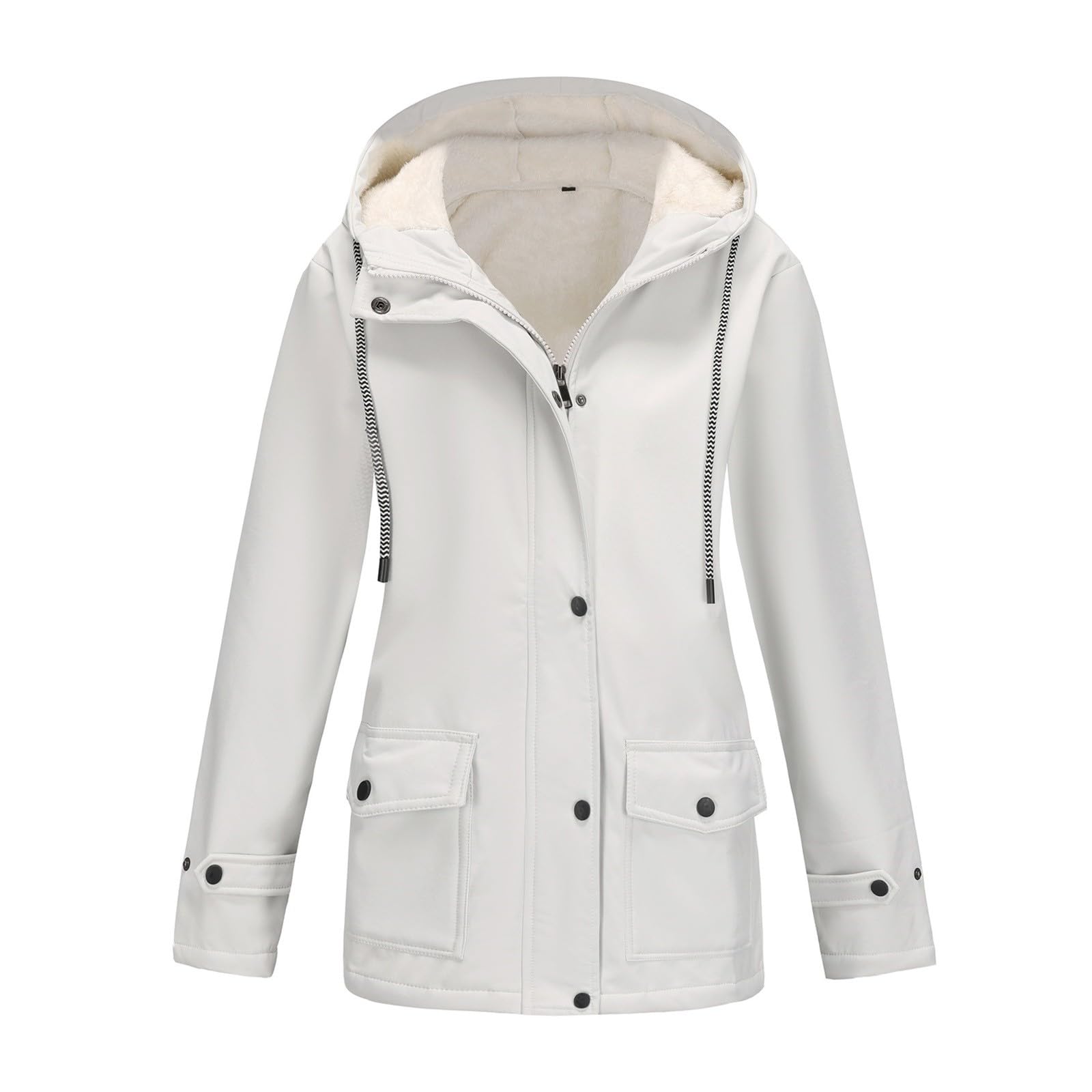 Giacche Antipioggia Taglie Forti Per Donna, Leggere, Con Cappuccio Lungo, Impermeabili, Da Viaggio, Esterni, Antivento Cappotti Pelliccia Impermeabile Tascabile Donna Montagna Giacca
