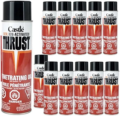 Castle Thrust Penetrating Oil - 15.75oz Aerosol - (Case of 12)