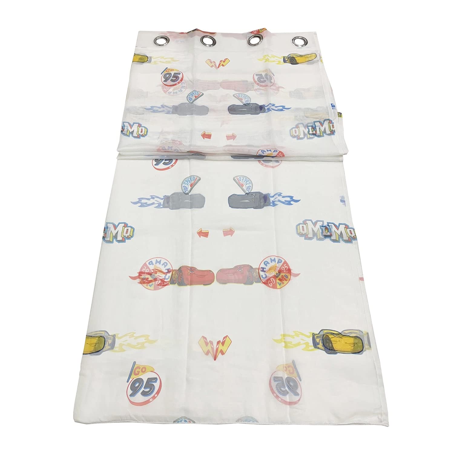 Cortina Cars Disney 1 velo idea regalo habitación 140 x 290 con tachuelas 4292