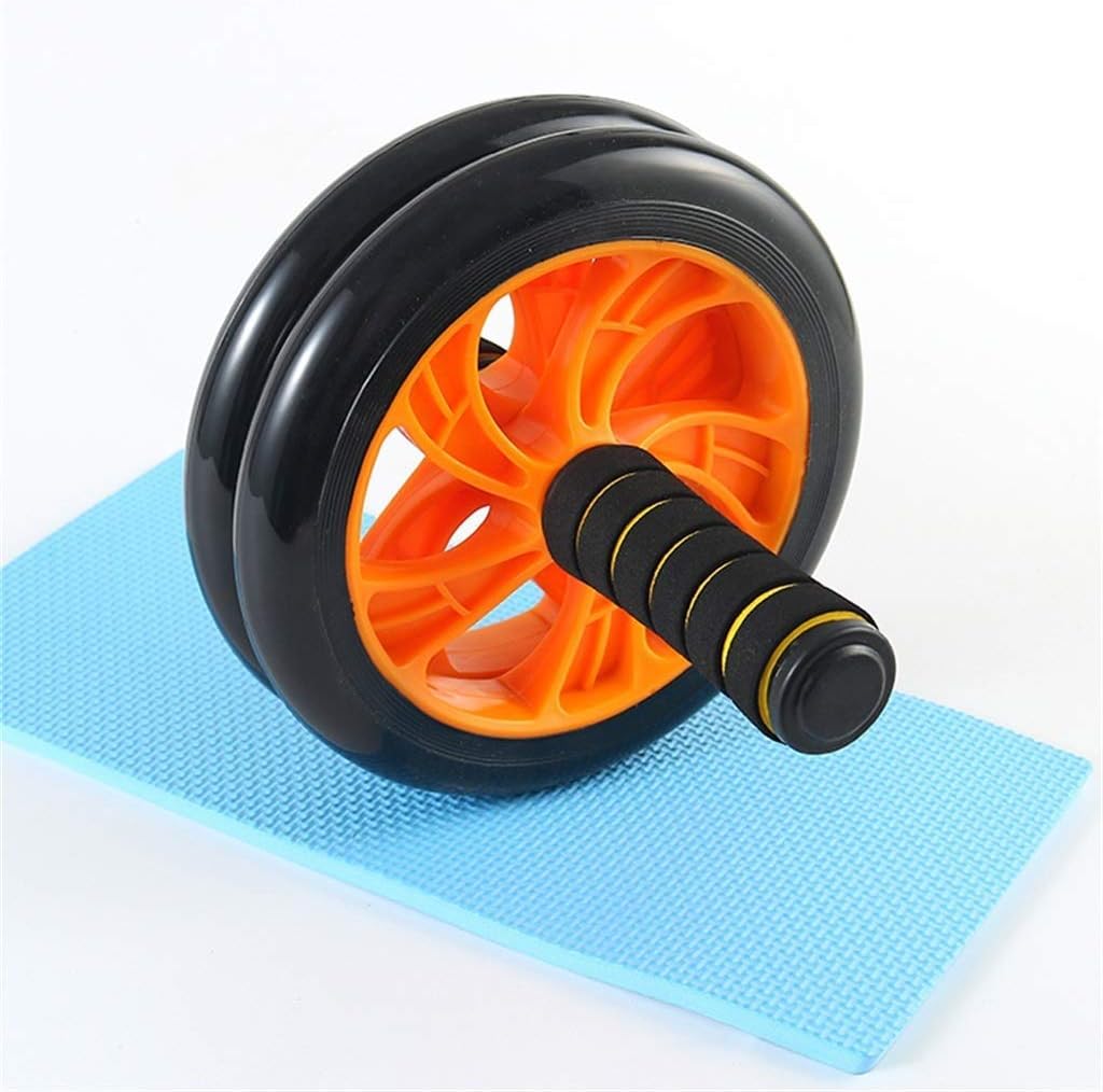 Plush Toys Wheel Roller Set Includes Wheel Roller, Push-Up Bar, Skipping Rope and Knee Pad, Roller Wheel Kit for Lose