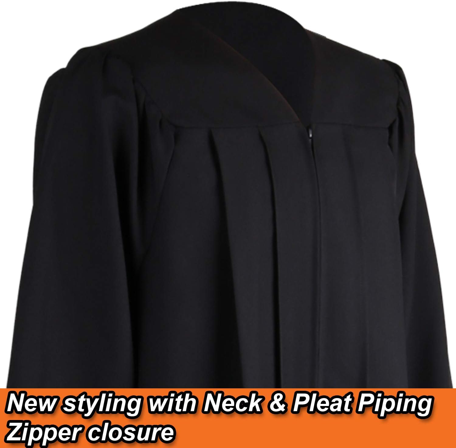 OSBO GradSeason Unisex Matte Robes for Graduation Gown, Choir Robes, Pulpit Robe and Pastor image 3