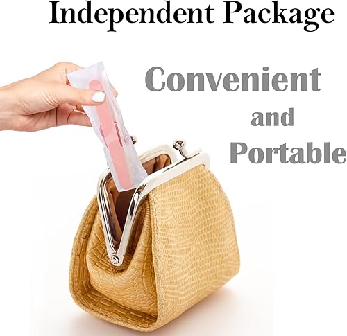 Miniatura 2 de Kit de manicura desechable, juego de 50 piezas, incluye mini pulidor de uñas, lima de uñas, palo de madera, bolsa de OPP, kit de herramientas de